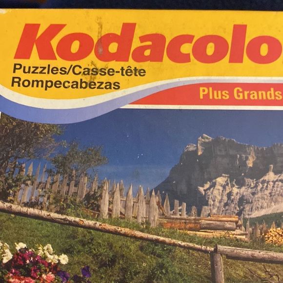 Kodacolor 500 Extra Large Pieces Puzzle South Tyrol, Italy Unopened - Picture 2 of 7
